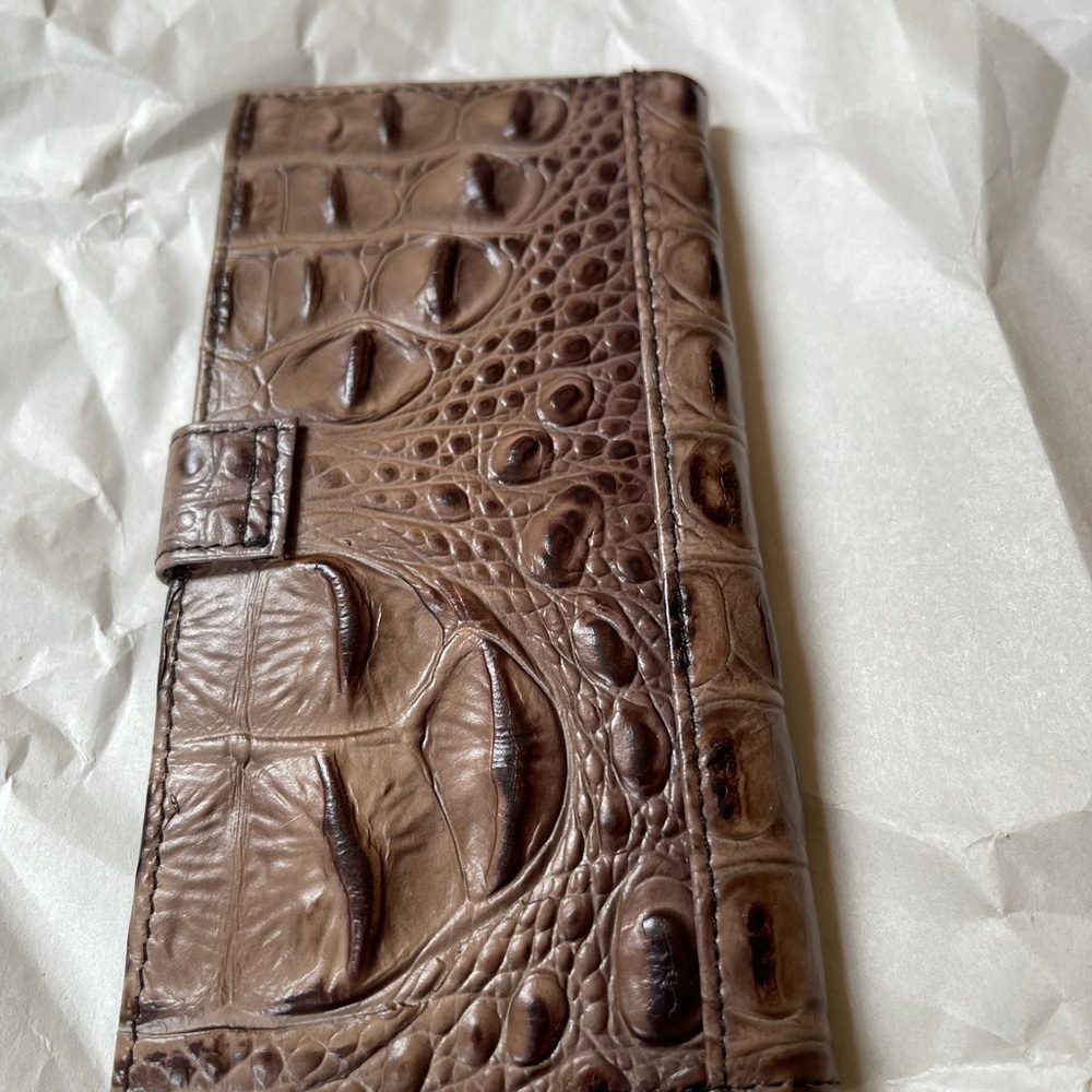 NWOT Brahmin Check book wallet